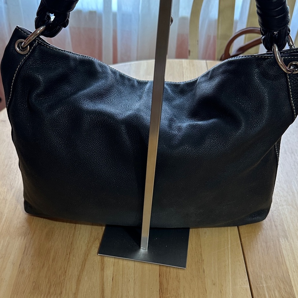 Ralph Lauren Black Leather Women's Bag - Picture 3 of 9